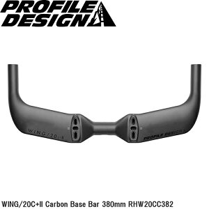 PROFILEDESIGN vt@CfUC WING/20C+ll Carbon Base Bar 380mm RHW20CC382 ]ԗp u[z[o[