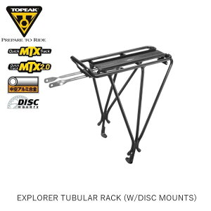 TOPEAK gs[N EXPLORER TUBULAR RACK (W/DISC MOUNTS) GNXv[[ `[u[ bN (Du[LΉ) CAR15900 ] ב LA