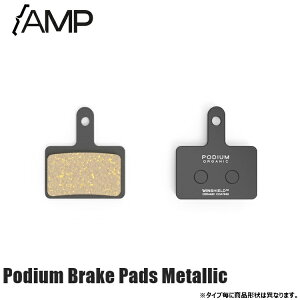 AMP Podium Brake Pads Metallic ] u[Lpbh V[