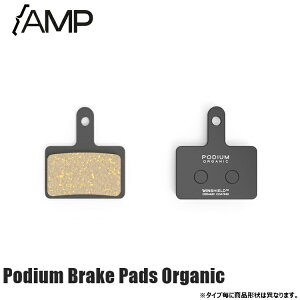 AMP Podium Brake Pads Organic ���]�� �u���[�L�p�b�h �V���[
