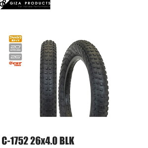 GIZAPRODUCTS MUv_Nc C-1752 26x4.0 BLK TIR38701 ~jx a ^C ]