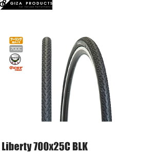 GIZAPRODUCTS MUv_Nc Liberty oeB[ 700x25C BLK TIR40700 N`[^C ]