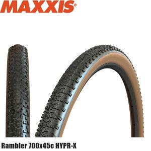 Maxxis }LVX Rambler u[ 700x45c HYPR-X ^EH[ OxpIt[h^C ]