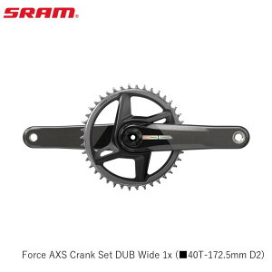 SRAM �X���� Force AXS Crank Set DUB Wide 1x (��40T-172.5mm D2) ���]�� �N�����N�Z�b�g