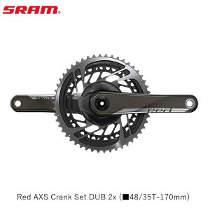 SRAM X Red AXS Crank Set DUB 2x (48/35T-170mm) ] NNZbg
