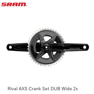 SRAM �X���� Rival AXS Crank Set DUB Wide 2x ���]�� �N�����N�Z�b�g