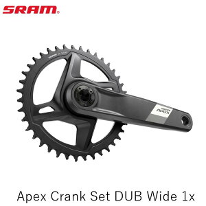 SRAM �X���� Apex Crank Set DUB Wide 1x ���]�� �N�����N�Z�b�g