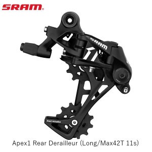 SRAM �X���� Apex1 Rear Derailleur (Long/Max42T 11s) ���]�� ���A�f�B���[���[