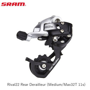 SRAM X Rival22 Rear Derailleur (Medium/Max32T 11s) ] AfB[[