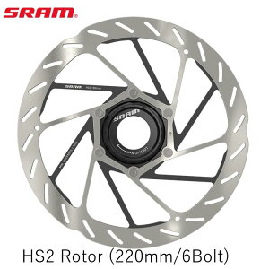 SRAM X HS2 Rotor (220mm/6Bolt) ]ԗpfBXNu[L
