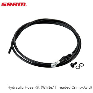 SRAM X Hydraulic Hose Kit (White/Threaded Crimp-Avid) ] u[Lz[X