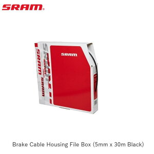 SRAM X SRAM Brake Cable Housing File Box (5mm x 30m Black) ] u[LC[