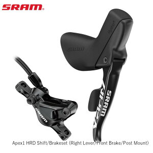 SRAM X Apex1 HRD Shift/Brakeset (Right Lever/Front Brake/Post Mount) ] u[Lo[