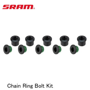 SRAM �X���� Chain Ring Bolt Kit ���]�� �`�F�[�������O