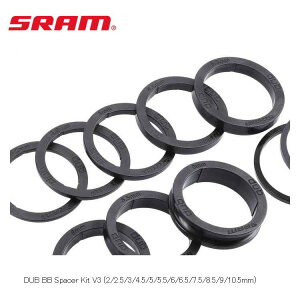 SRAM X DUB BB Spacer Kit V3 (2/2.5/3/4.5/5/5.5/6/6.5/7.5/8.5/9/10.5mm) ] {guPbg(BB) Xy[T[Zbg