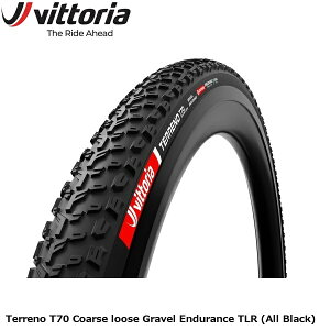 Vittoria ���B�b�g���A Vittoria Terreno T70 Coarse loose Gravel Endurance TLR (All Black) �O���x���p�I�t���[�h�^�C�� ���]��