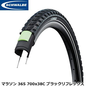 SCHWALBE �V�������x �}���\�� 365 700x38C �u���b�N���t���b�N�X �X���^�C�� ���]��