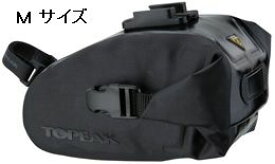 TOPEAK Wedge DryBag （QuickClick） M size （サドルバッグ） トピーク ウェッジドライバッグ （クイッククリック） Mサイズ 防水仕様 （コード番号：BAG27001） ウェッジ ドライバッグ クイッククリック