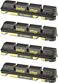 （取寄せ商品） SWISS STOP FLASH PRO BLACK PRINCE for Shimano / Sram （ カーボンリム用ブレキシュー ） スイスストップ フラッシュプロ ブラックプリンス シマノ/スラム対応 SWISSSTOP　SS02P02dec12