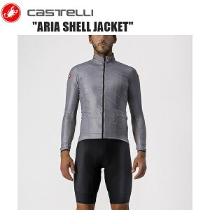 CASTELLI JXe ARIA SHELL JACKET SILVER GRAY 4520058-870 TCNW[W WPbg h ]