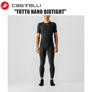 CASTELLI JXe TUTTO NANO BIBTIGHT BLACK 4519512-010 ru^Cc O ]