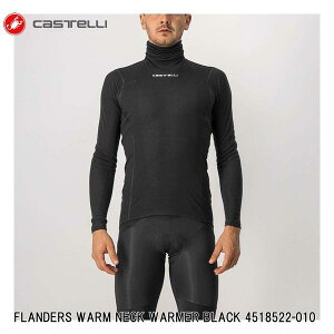 CASTELLI JXe FLANDERS WARM NECK WARMER BLACK 4518522-010 Y Ci[EFA A_[EFA ]