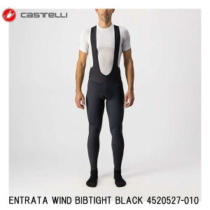 CASTELLI JXe ENTRATA WIND BIBTIGHT BLACK 4520527-010 Y ru^Cc ]ԗp