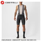 CASTELLI カステリ ENDURANCE 3 BIBSHORT BLACK 4521005-010 ビブショーツ 自転車 サイクルウェア