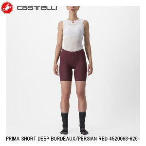 CASTELLI JXe PRIMA SHORT DEEP BORDEAUX/PERSIAN RED 4520063-625 [T[pc [p ] TCNEFA fB[X