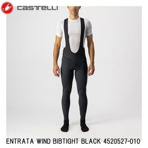 CASTELLI JXe ENTRATA WIND BIBTIGHT BLACK 4520527-010 Y ru^Cc ]ԗp