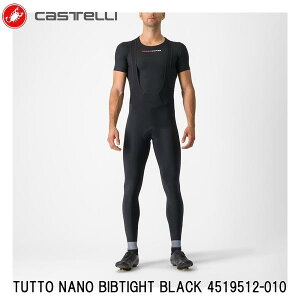 CASTELLI JXe TUTTO NANO BIBTIGHT BLACK 4519512-010 Y ru^Cc ]ԗp