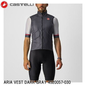 CASTELLI JXe ARIA VEST DARK GRAY 4520057-030 Y TCNW[W  ] xXg