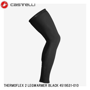 CASTELLI JXe THERMOFLEX 2 LEGWARMER BLACK 4519531-010 ] bOEH[}[ TCNEFA