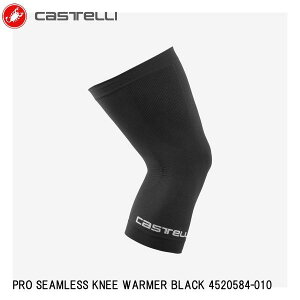 CASTELLI JXe PRO SEAMLESS KNEE WARMER BLACK 4520584-010 ] j[EH[}[ TCNEFA
