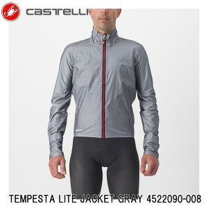 CASTELLI JXe TEMPESTA LITE JACKET GRAY 4522090-008 TCNWPbg Y TCNEFA ]