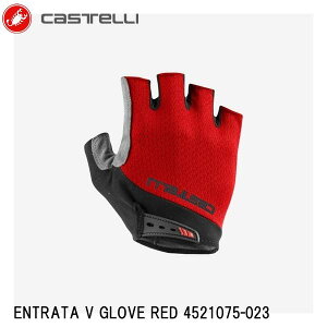 CASTELLI JXe ENTRATA V GLOVE RED 4521075-023 TCNn[tO[u ]