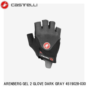 CASTELLI �J�X�e�� ARENBERG GEL 2 GLOVE DARK GRAY 4519028-030 �T�C�N���n�[�t�O���[�u ���]��