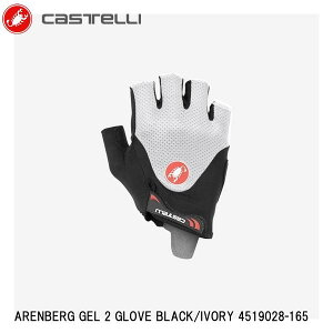 CASTELLI JXe ARENBERG GEL 2 GLOVE BLACK/IVORY 4519028-165 TCNn[tO[u ]