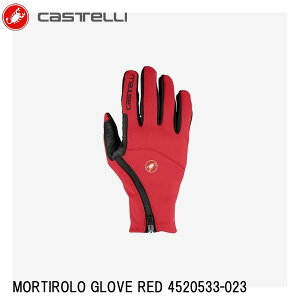 CASTELLI JXe MORTIROLO GLOVE RED 4520533-023 TCNOO[u ]