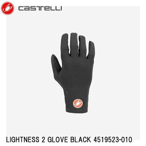 CASTELLI JXe LIGHTNESS 2 GLOVE BLACK 4519523-010 TCNOO[u ]