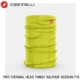 CASTELLI カステリ PRO THERMAL HEAD THINGY SULPHUR 4520549-776 自転車 ネックウォーマー サイクルウェア