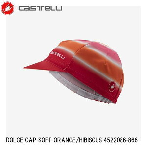CASTELLI JXe DOLCE CAP SOFT ORANGE/HIBISCUS 4522086-866 TCNLbv ] Xq