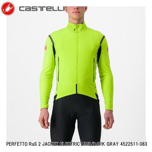 CASTELLI JXe PERFETTO RoS 2 JACKET ELECTRIC LIME/DARK GRAY 4522511-383 TCNWPbg Y TCNEFA ]