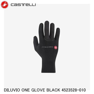 CASTELLI JXe DILUVIO ONE GLOVE BLACK 4523528-010 TCNO[u