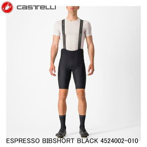 CASTELLI JXe ESPRESSO BIBSHORT BLACK 4524002-010 [T[pc