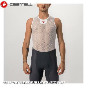 CASTELLI JXe CORE MESH 3 SLEEVELESS WHITE 4517028-001 ]ԗpA_[Vc