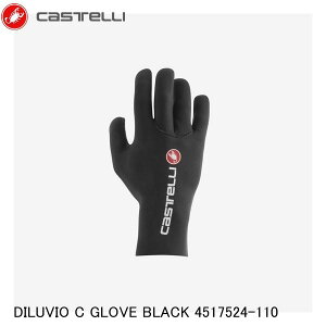 CASTELLI JXe DILUVIO C GLOVE BLACK 4517524-110 TCNO[u