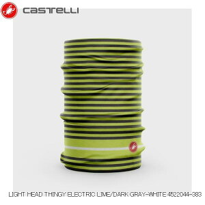 CASTELLI JXe LIGHT HEAD THINGY ELECTRIC LIME/DARK GRAY-WHITE 4522044-383 ]ԗpo_i