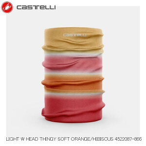 CASTELLI JXe LIGHT W HEAD THINGY SOFT ORANGE/HIBISCUS 4522087-866 ]ԗplbNEH[}[