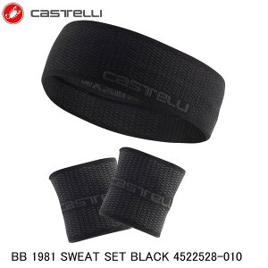 CASTELLI JXe BB 1981 SWEAT SET BLACK 4522528-010 ]ԗpo_i